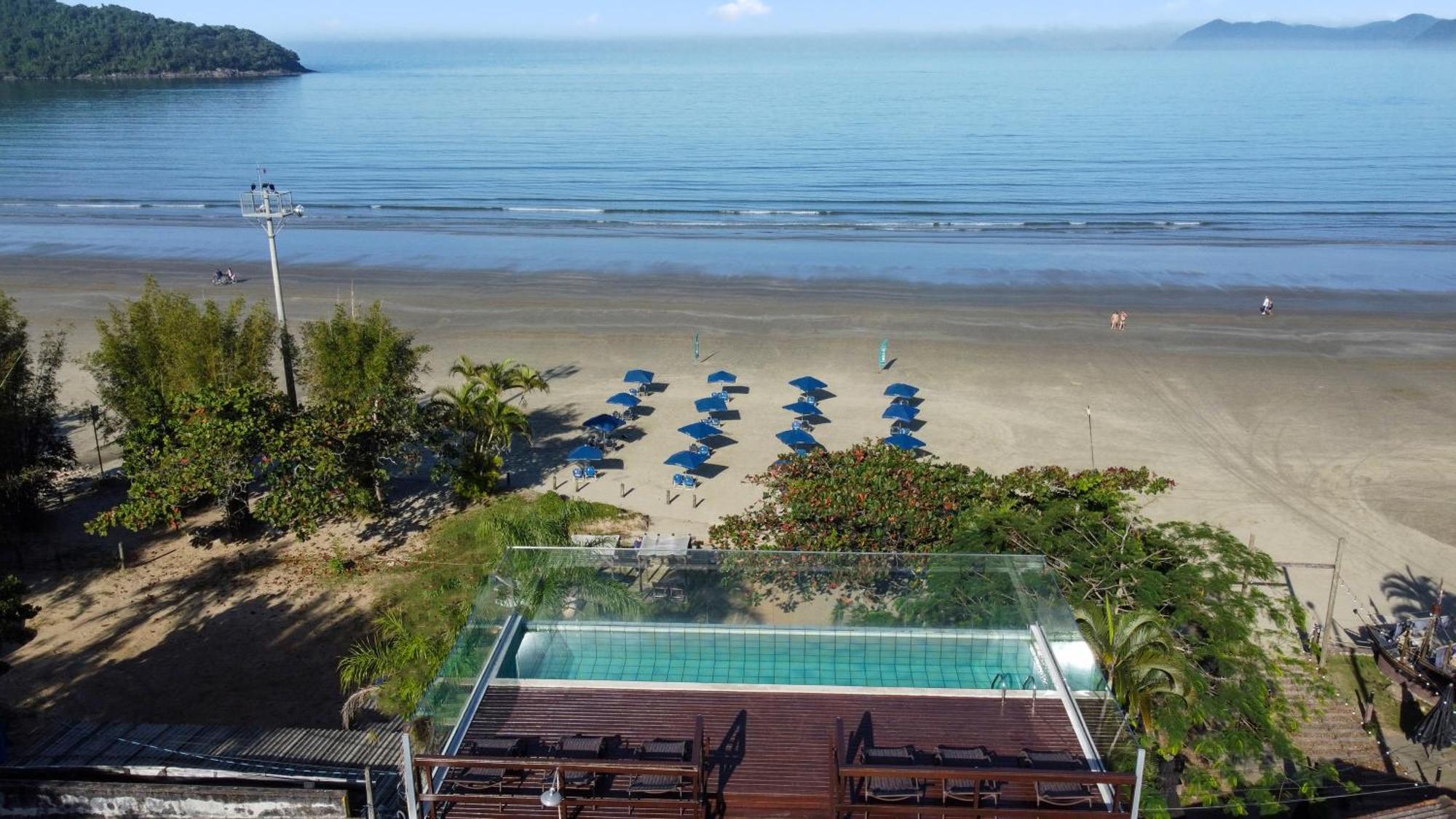 Pousada Conca Di Mare - Restaurante - Pe Na Areia - Piscinas Aquecidas Bertioga Εξωτερικό φωτογραφία